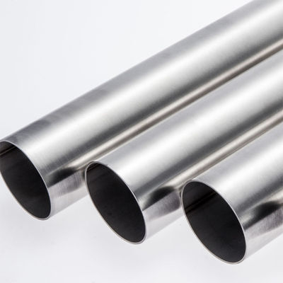 Le rond de tube inoxydable sans couture de tuyau d'acier de SS304 A270 A554 solides solubles sifflent