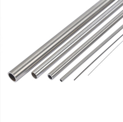 Tuyau capillaire sans couture du tuyau d'acier inoxydable mince solides solubles 304 de mur d'AISI