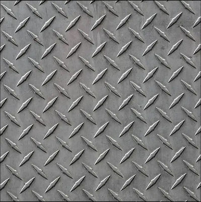 Diamond Stainless Steel Chequered Plate feuille à carreaux de plat de 0.3mm - de 20mm