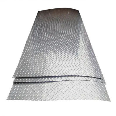 Le plat quadrillé d'acier inoxydable d'ASTM a donné à Diamond Checkered Plate une consistance rugueuse