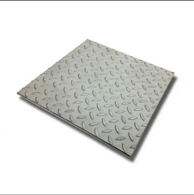 Plat quadrillé d'acier inoxydable d'AISI