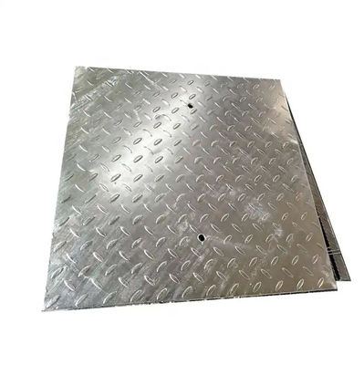 Plat quadrillé de relief adapté aux besoins du client de la feuille 316 solides solubles 304 d'acier inoxydable