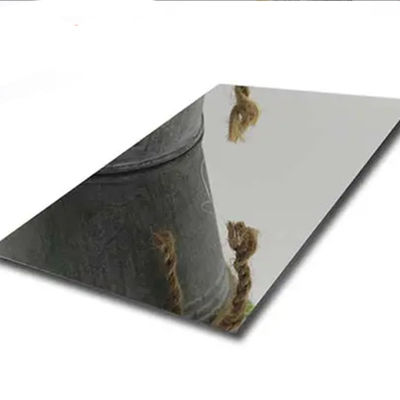 201 la feuille de miroir d'acier inoxydable de 316L 8k a laminé à froid 4x8 pour décoratif