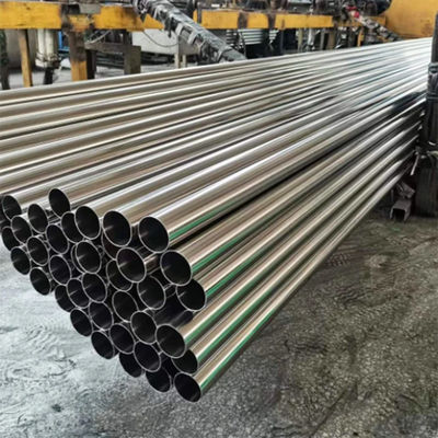 tuyau soudé du tube ASTM A312 solides solubles 304 ERW de tuyau d'acier inoxydable de 304L 316L